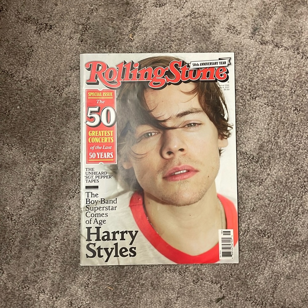 Harry Styles Rolling Stone 2017 Magazine